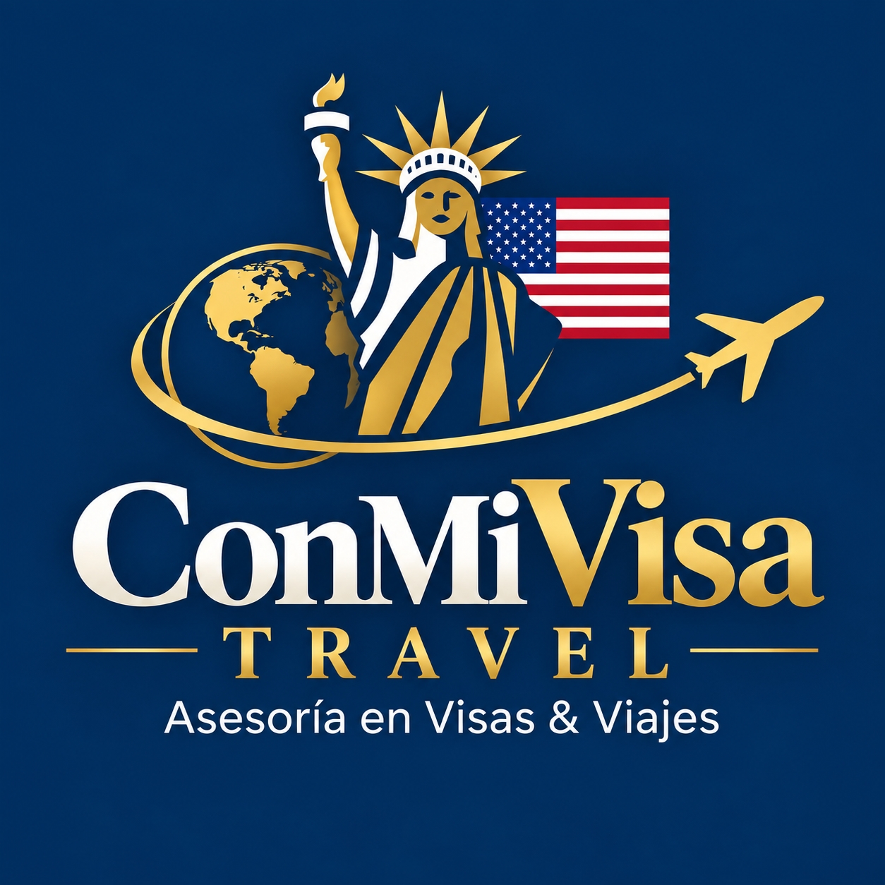 ConMiVisa Travel logo